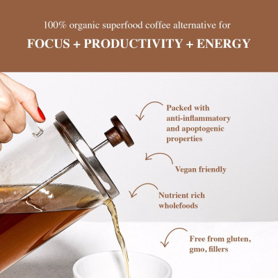 Soulel Dirt BIO | Coffee Alternative Chaga Ginseng Vegan | Wereco