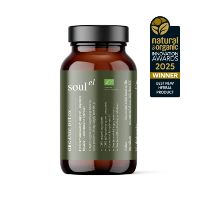 Soulel Detox BIO powder | 9 herbs for detox Vegan | Wereco