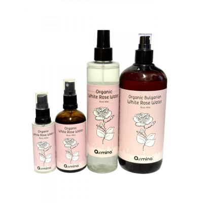 Armina white rose hydrolate bio - a gentle alternative to the Damask rose | WERECO