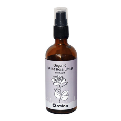 Armina white rose hydrolate bio - a gentle alternative to the Damask rose | WERECO