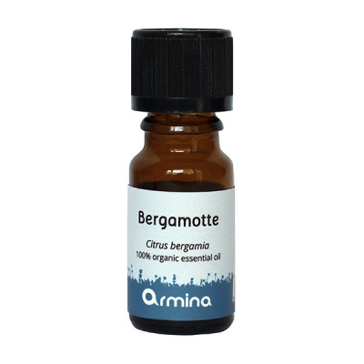 Armina bio essential oil bergamot distilled - calming citrus | WERECO