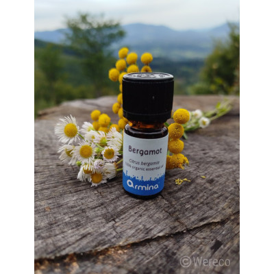Armina bio esenciální olej bergamot destilovaný - zklidňující citrus | WERECO