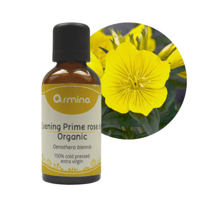 Armina bio evening primrose oil 50ml - anti-aging and for mature skin | WERECO