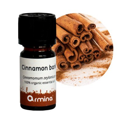 Armina bio essential oil cinnamon ceylon - relaxation and digestive support | WERECO