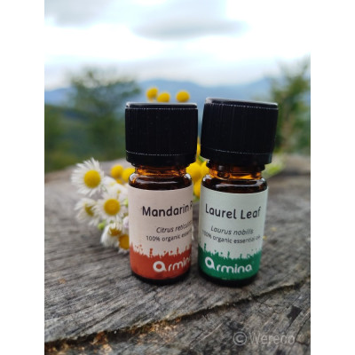 Armina bio essential bay leaf oil - support for circulation and musculoskeletal pain | WERECO