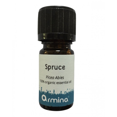 Armina bio essential oil spruce - support for respiratory system and immunity | WERECO
