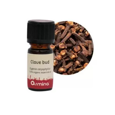 Armina bio essential oil clove - strong analgesic against pain and infections | WERECO