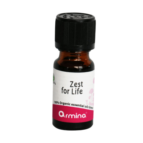 Armina Bio diffuser blend for reducing anxiety and depression Zest for Life 5 ml