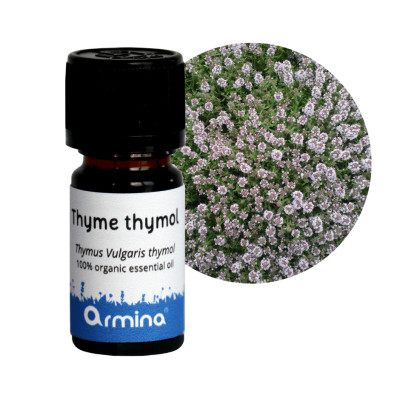 Armina bio esenciální olej tymián thymol - silná podpora imunity | WERECO