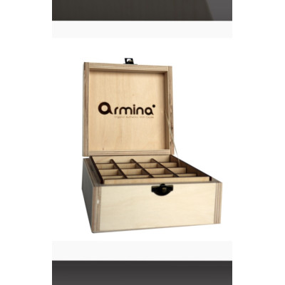 Armina Wooden box for 16 pcs of essential oils