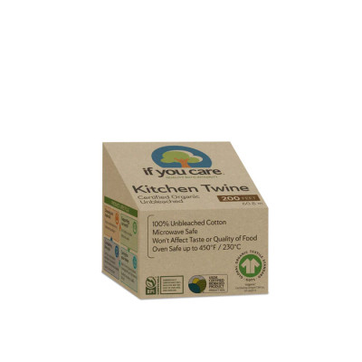 If You Care Kitchen Twine Organic Cotton 60 m | Wereco
