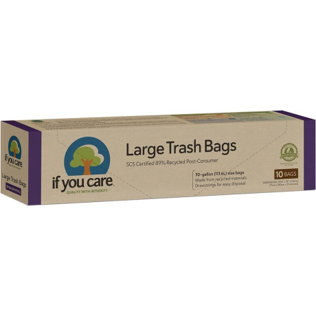 If You Care recyklované sáčky na odpad 113,6 l 10 ks
