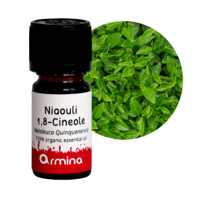 Armina bio esenciální olej niaouli 1,8 cineol - respirační infekce a krevní oběh | WERECO