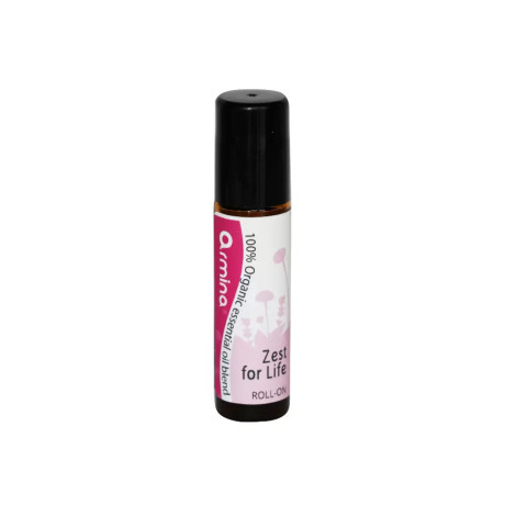 ARMINA Zest for Life Blend Organic essential oil blend in roll-on 10 ml