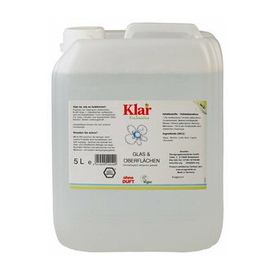 Klar glass cleaner – unscented ECOGARANTIE | WERECO