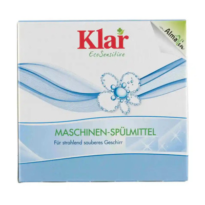 Klar dishwasher powder 1.375kg unscented ECOCERT | WERECO