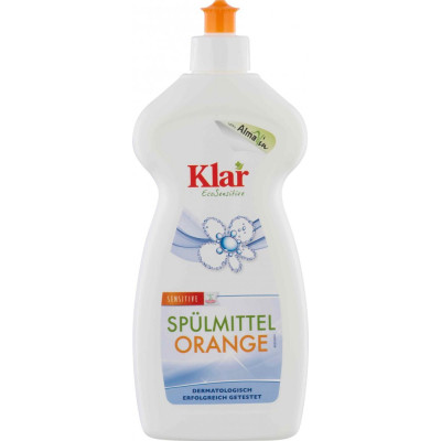 Klar prostředek mytí nádobí orange – bio pomeranč ECOGARANTIE | WERECO