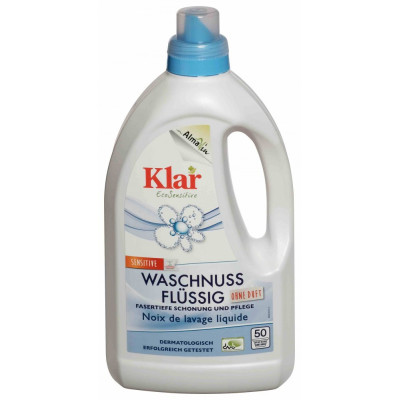 Klar laundry gel soap nuts sensitive – natural washing without fragrance | WERECO