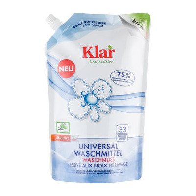 Klar laundry gel soap nuts sensitive – natural washing without fragrance | WERECO