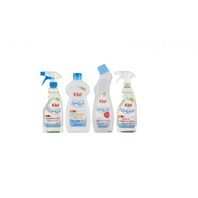 Klar Non-toxic bathroom and toilet package, unscented