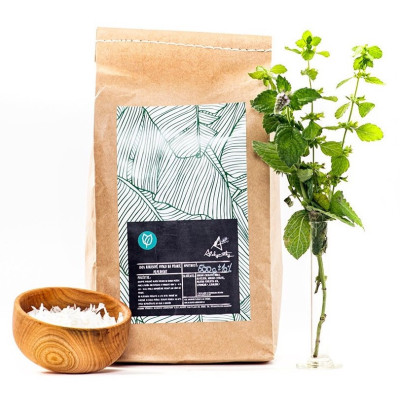 Alchemist's coconut soap washing peppermint flakes - WERECO