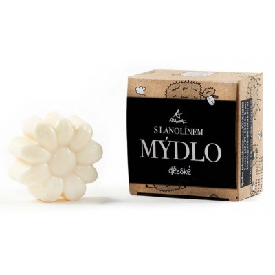 Alchymistky dětské mýdlo lanolin tvary – autíčko motýlek | WERECO