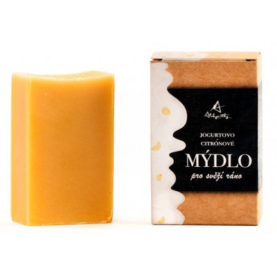 Alchymistky jogurtové mýdlo krájené – svěží ráno 90g | WERECO