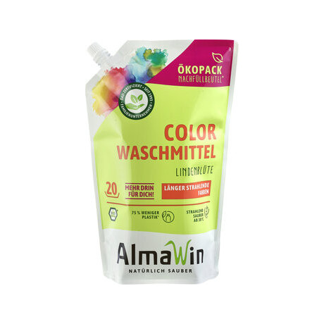 AlmaWin Prací gel Color na barevné prádlo s vůní lipového květu