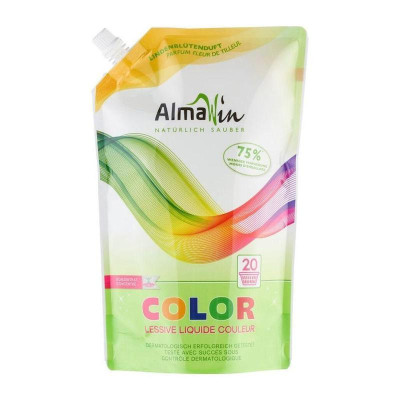 Almawin liquid laundry detergent for colored laundry ECOGARANTIE