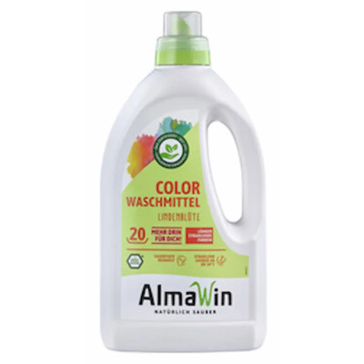 Almawin liquid laundry detergent for colored laundry ECOGARANTIE