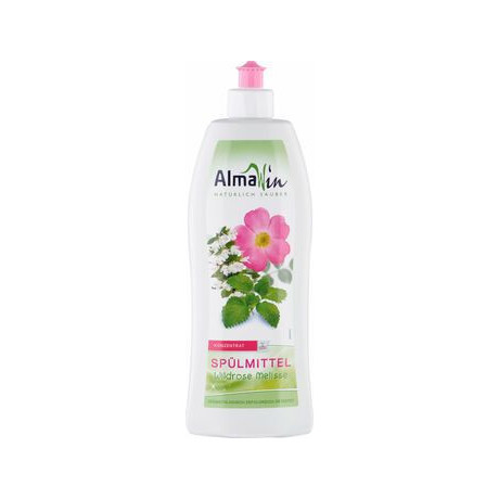 Almawin Dishwashing Liquid Rose Lemon Balm