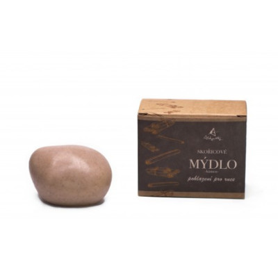 Alchemist's cinnamon soap stone – peeling hands 95g | WERECO