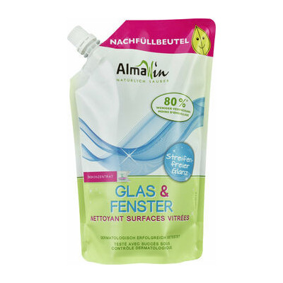 Almawin glass cleaner without fragrance – For allergy sufferers | WERECO