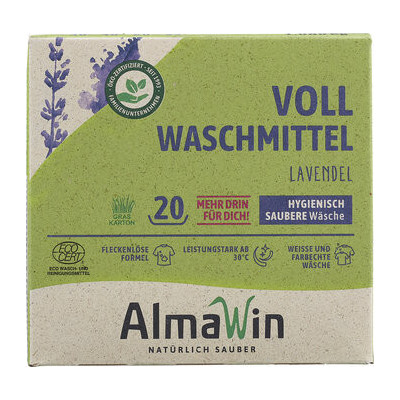 Almawin universal laundry powder – Lavender from 30°C | WERECO